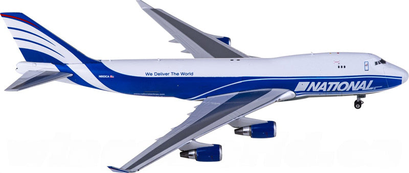Phoenix National Airlines Boeing 747-400F N663CA We Deliver The World 1:400 Diecast Model view 3