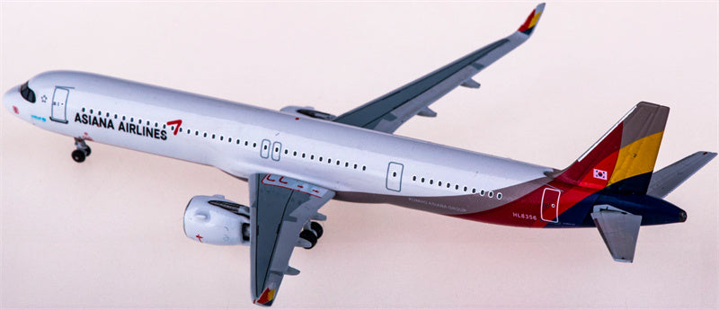 AeroClassics Asiana Airlines Airbus A321neo HL8356 1:400 Diecast Model view 4