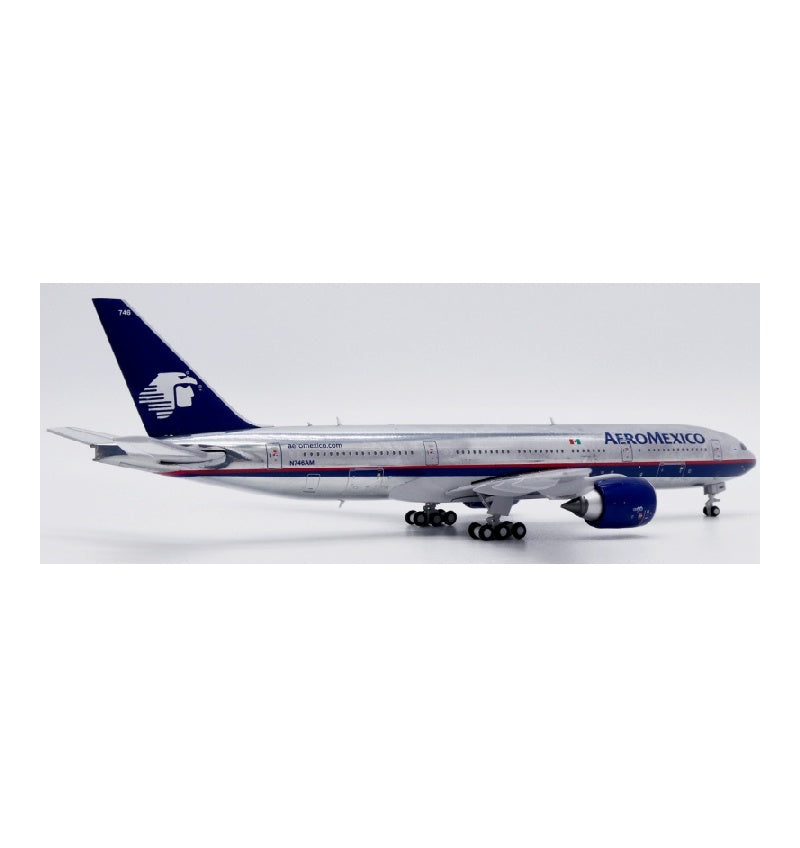 JC Wings 1:400 Aeromexico Boeing 777-200 N746AM  DIECAST Model