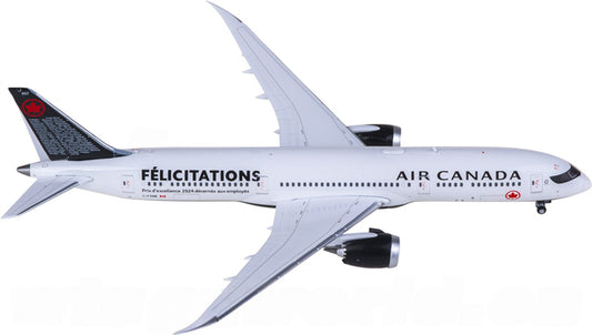 JC Wings Air Canada Boeing 787-9 Dreamliner C-FVNB 1:400 Diecast Model view 1