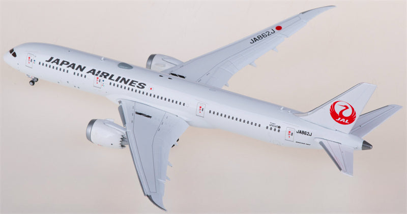 JC Wings Japan Airlines Boeing 787-9 Dreamliner JA862J Flaps Down 1:400 Diecast Model view 2