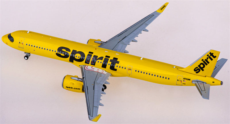 Geminijets Spirit Airlines Airbus A321neo N702NK 1:400 Diecast Model view 2