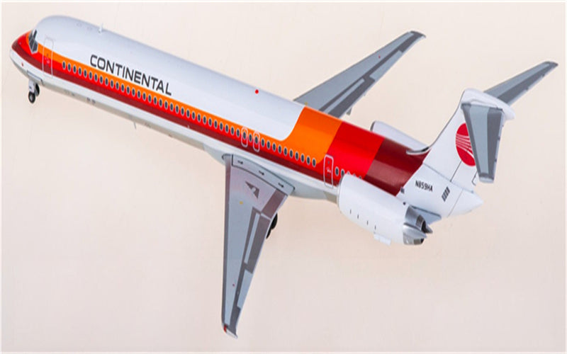 Geminijets Continental Airlines for McDonnell Douglas MD-80 N859HA 1:200 Airplane Pre-built Airliner Model Display