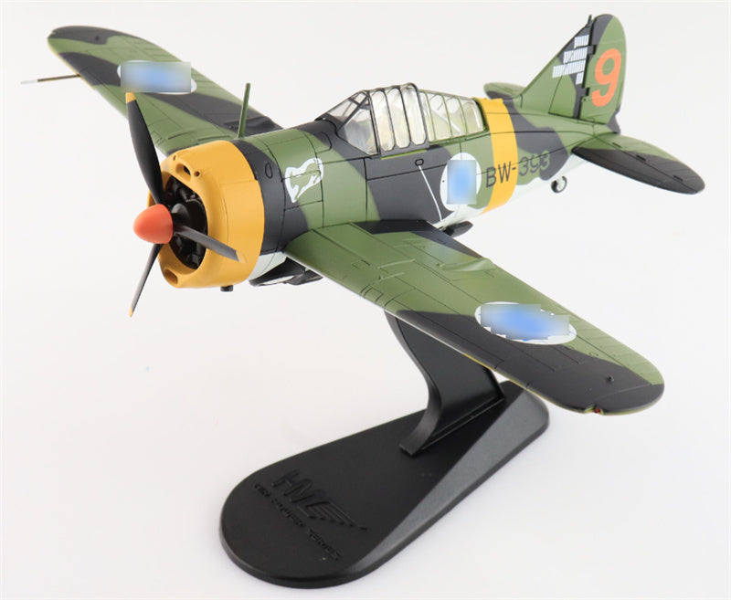HOBBY MASTER Brewster Model 239 Buffalo BW393 3/LeLv 24 Finnish Air ce March 1944 1:48 Aircraft Pre-built Model