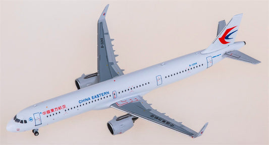 NG Models China Eastern Airlines Airbus A321neo B-32HX 1:400 Diecast Model view 1