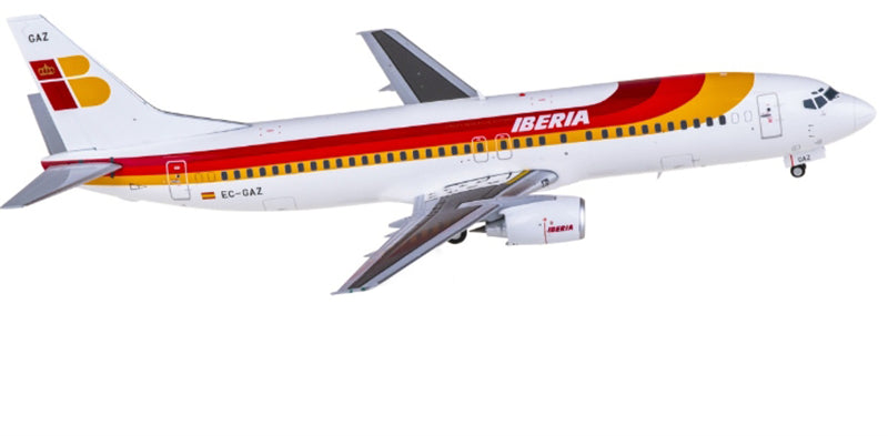 JC Wings Iberia airlines Boeing 737-400 EC-GAZ 1:200 Diecast Model view 4