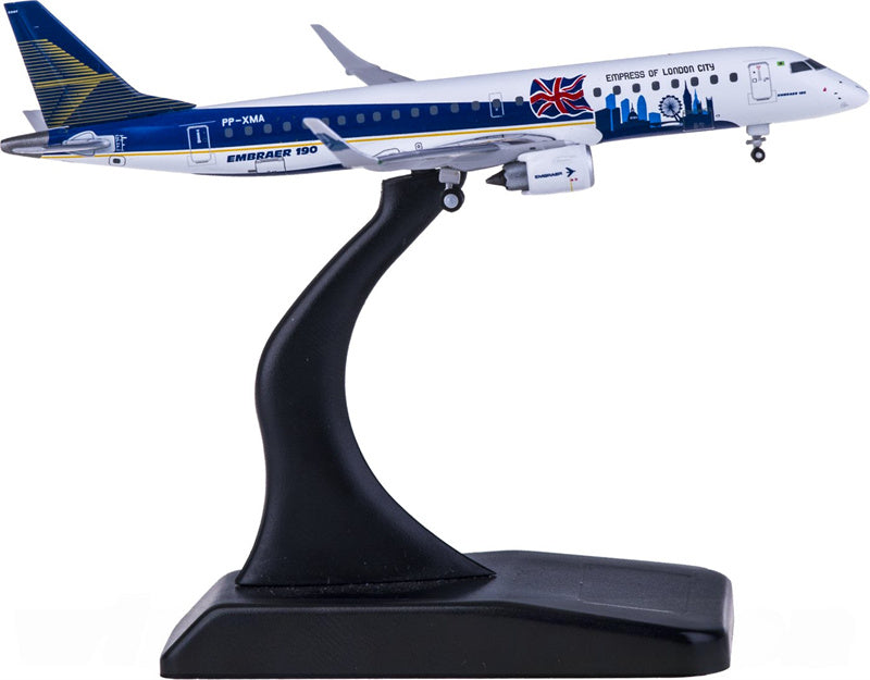 JC Wings Embraer ERJ-190 PP-XMA 1:400 Airplane Pre-built  Airliner Model Display