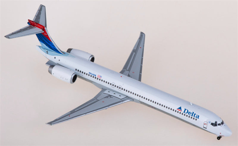 Geminijets Delta Air Lines for McDonnell for Douglas MD-90 N910DN 1:400 Airplane Pre-built  Airliner Model Display