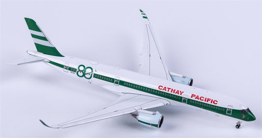 JC Wings 1:400 Cathay Pacific Airbus A350-900 B-LRJ Flaps Down Diecast Model