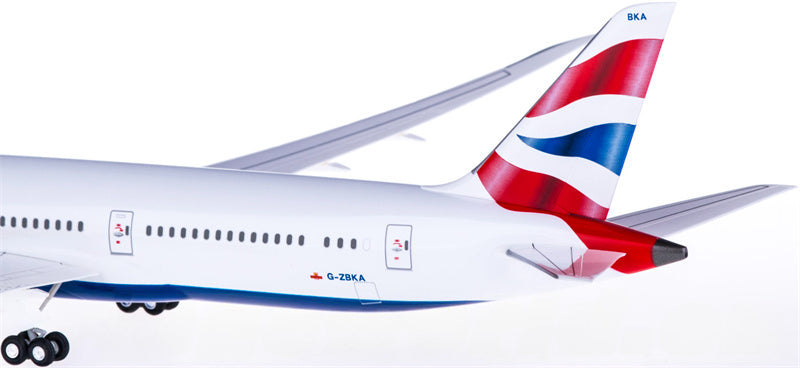 Hogan British Airways for Boeing 787-9 G-ZBKA 1:200 Aircraft Pre-built  Airliner Model Display