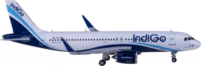 Phoenix Indigo Airbus A320neo VT-IVB 1:400 Diecast Model view 3