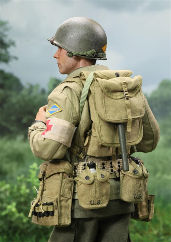 DID WWII US 2nd Ranger Battalion Series 7 – Medic Wade 1:6 Figure Pre-built Model