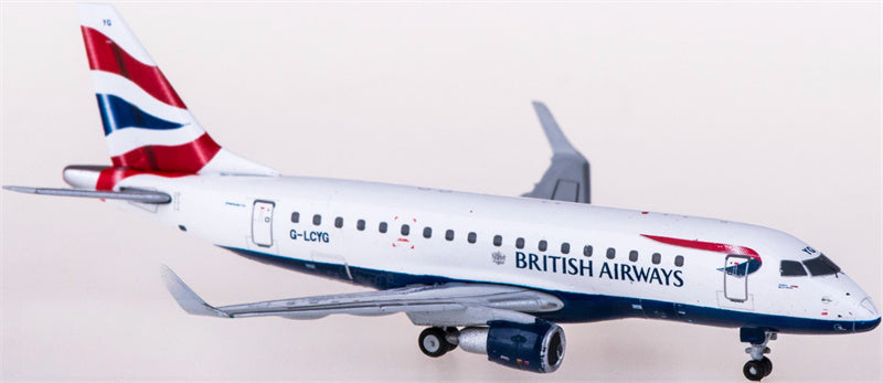 Geminijets British Airways for Embraer ERJ-170 G-LCYG 1:400 Airplane Pre-built  Airliner Model Display