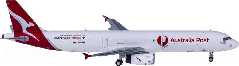NG Models Qantas Freight Airbus A321P2F VH-ULD 1:400 Diecast Model view 2