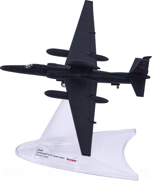 Herpa 1:200 USAF Lockheed U-2S 80-1084  Diecast Model