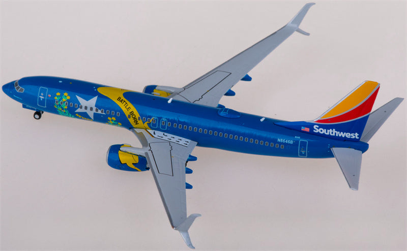 Geminijets Southwest Airlines Boeing 737-800W N8646B 1:400 Diecast Model view 3