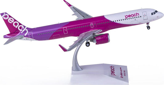 JC Wings Peach Aviation Airbus A321neo JA902P 1:200 Diecast Model view 1