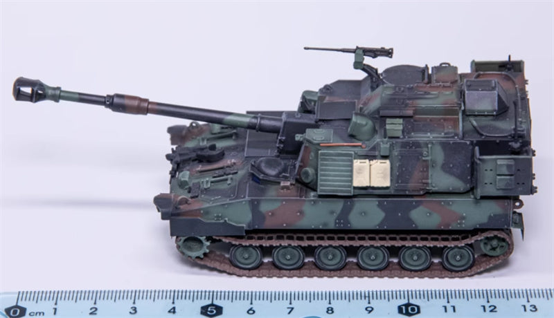 T-MODEL US M109A7 self-propelled howitzer 155mm cannon NATO Color 1:72 Tank Pre-built Model