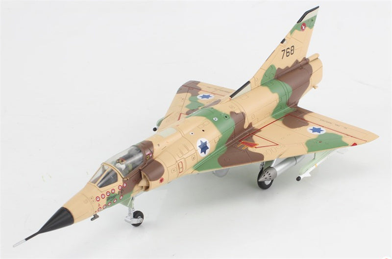 HOBBY MASTER Dassault Mirage IIICJ 768 Israeli Air Force The First Jet Squadron Ramat David AB Dec 1970 1:72 Aircraft Pre-built Model