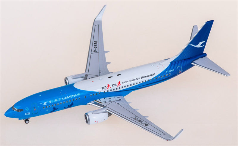 Z2MODEL XiamenAir Boeing 737-800 B-5656 1:400 Diecast Model view 1