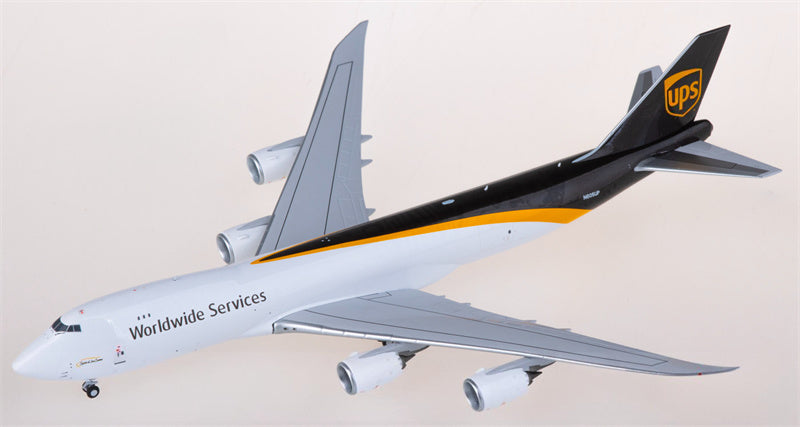 NG Models製 UPS ボーイング747-8F N605UP 1:400スケール 飛行機組み立て済み旅客機モデル ディスプレイ