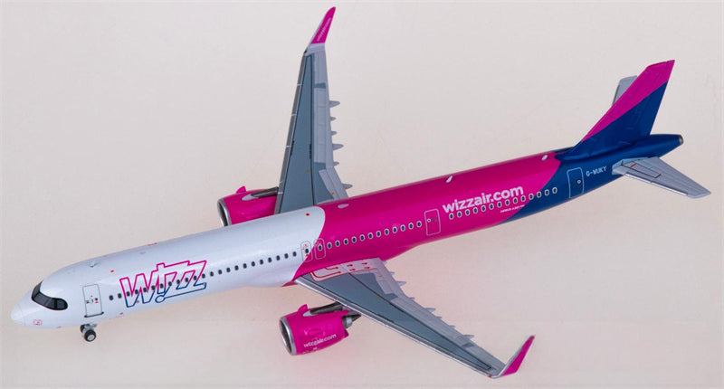 NG Models Wizz Air Airbus A321neo G-WUKY 1:400 Diecast Model view 1