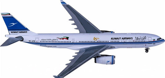 NG Models Kuwait Airways Airbus A330-200 9K-APB 1:400 Diecast Model view 1