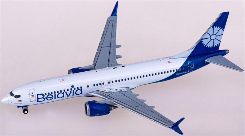 JC Wings Belavia Boeing 737 MAX 8 EW-546PA 1:400 Diecast Model view 1