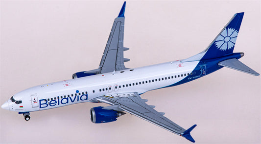JC Wings Belavia Boeing 737 MAX 8 EW-546PA 1:400 Diecast Model view 1