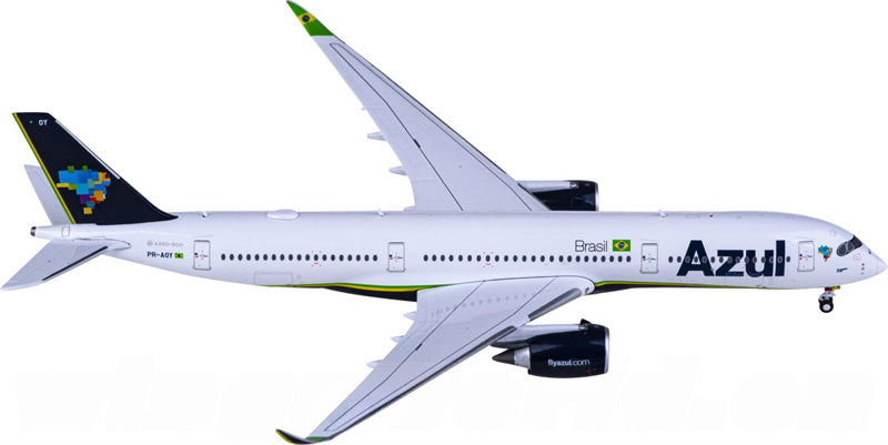 JC Wings Azul Airbus A350-900 PR-AOY 1:400 Diecast Model view 1
