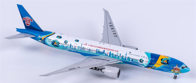 NG Models China Southern Boeing 777-300ER B-2007 regular version 1:400 Diecast Model view 3
