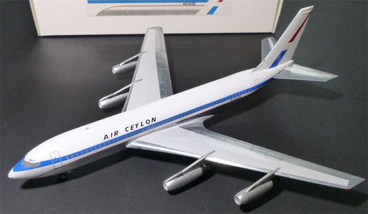 AeroClassics Air Ceylon for Boeing 720 N64696 1:200 Aircraft Pre-built  Airliner Model Display