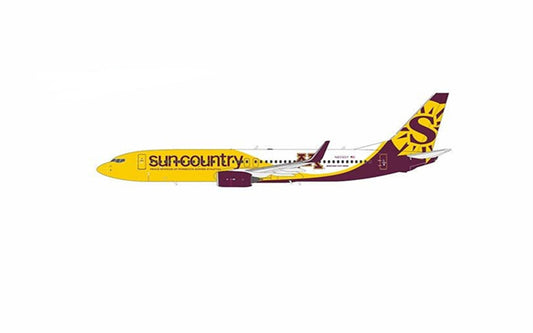 NG Models Sun Country Airlines for Boeing 737-800 N809SY 1:400 Airplane Pre-built Airliner Model Display