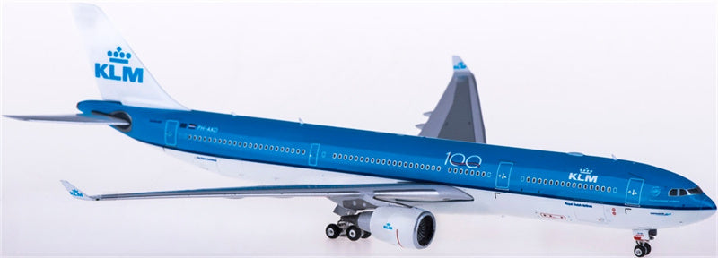 Phoenix KLM Airbus A330-300 PH-AKD 100 Years 1:400 Diecast Model view 1
