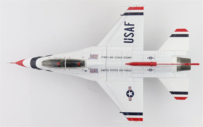 HOBBY MASTER F16D Fighting Falcon Thunderbirds No.7 plane USAF Nellis AFB 2017 1:72 Aircraft Pre-built Model