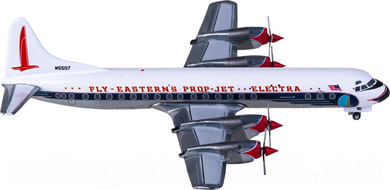 Geminijets Eastern Air Lines Lockheed L-188A Electra N5507 1:400 Diecast Model view 2
