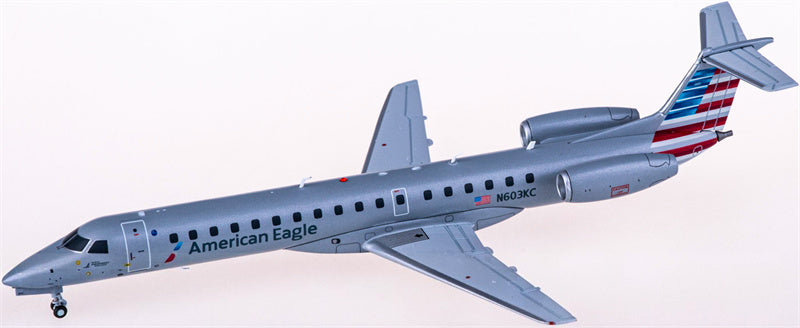 Geminijets American Eagle Airlines for Embraer ERJ-145LR N603KC 1:200 Airplane Pre-built  Airliner Model Display