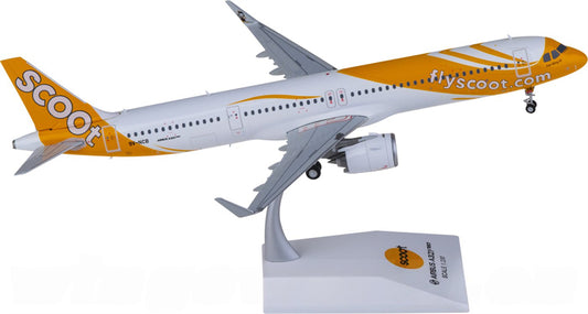 JC Wings Scoot Airbus A321neo 9V-NCB 1:200 Diecast Model view 1