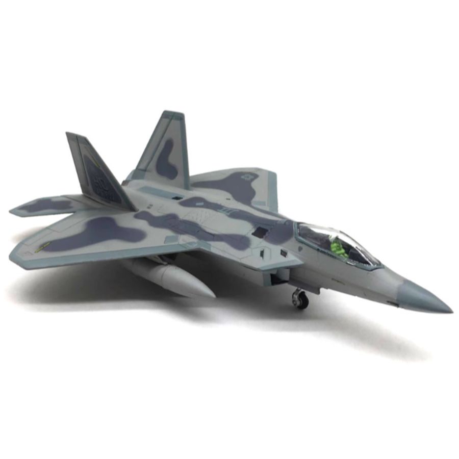 FLOZ US Lockheed Martin F-22 Raptor fighter jet 1:100 Aircraft Pre-built Model