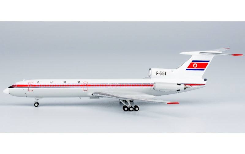 NG Models 1:400 Air Koryo TU-154B P-551  DIECAST Model