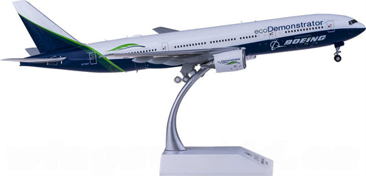 JC Wings Boeing 777-200 N772ET Eco Demonstrator 1:200 Diecast Model view 1