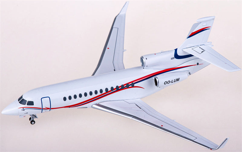 NG Models Belgian Air Component Dassault Falcon 7X OO-LUM 1:200 Diecast Model view 4