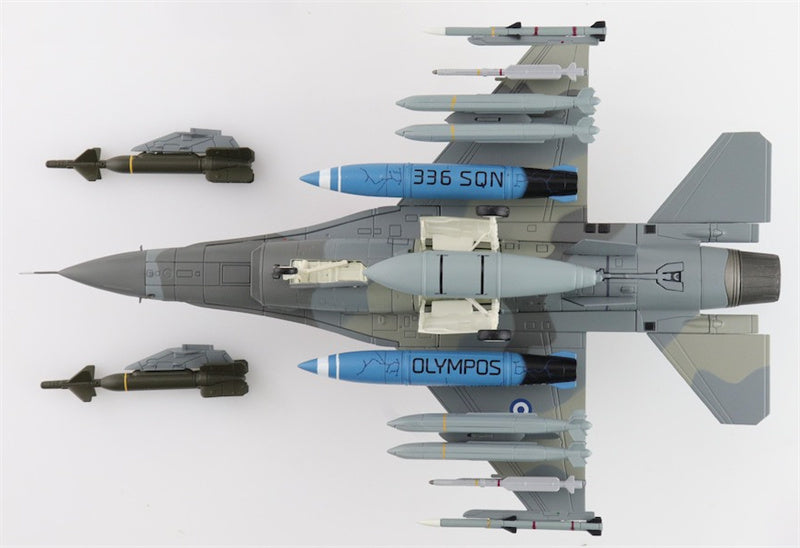 HOBBY MASTER F16 336 Mira 80 Years Scheme 018 Hellenic Air Force 2023 (w/ 2 x GBU-24 2 x AGM-65) 1:72 Aircraft Pre-built Model