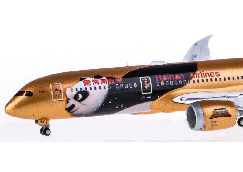 JC Wings Hainan Airlines Boeing 787-9 B-1343 Flaps down 1:400 Aircraft Pre-built  Airliner Model Display