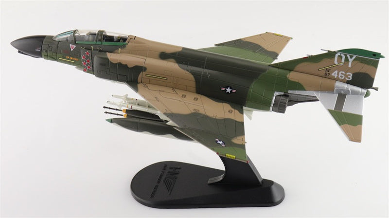 HOBBY MASTER McDonnell Douglas F4D Phantom II USAF MIG Killer 66-7463/OY 665th TFS 432nd TRW Thailand Oct 1972 1:72 Aircraft Pre-built Model