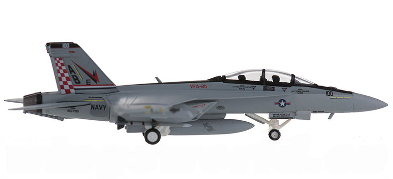 Hogan US Navy F/A-18F Super Hornet VFA -211 AB100 1:200 Diecast Model view 3
