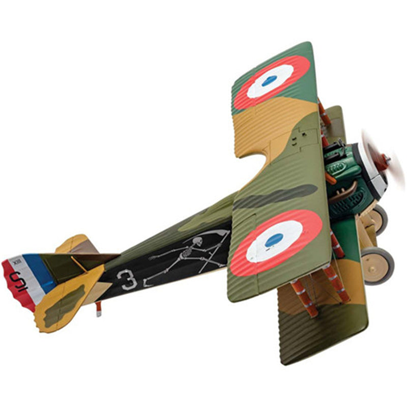 CORGI Spad XIII 'White 3', Pierre Marinovitch, Escadrille Spa 94 'The Reapers', Youngest French Air Ace of WWI 1/48 Aircraft Pre-built Model