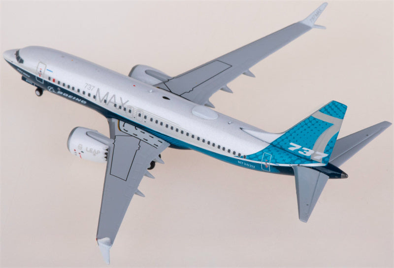 NG Models Boeing 737 MAX 7 N7202U 1:400 Diecast Model view 4