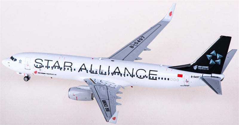 Phoenix Air China Boeing 737-800 B-5497 Star Alliance 1:400 Diecast Model view 1