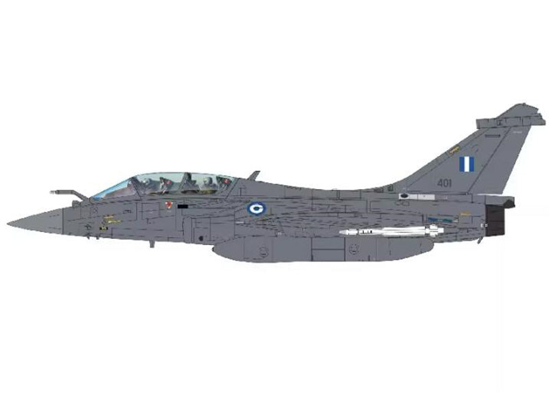 HOBBY MASTER Rafale DG Combat Trainers Serial 401 332 Mira HAF 2021   1/72 Aircraft Pre-built Model